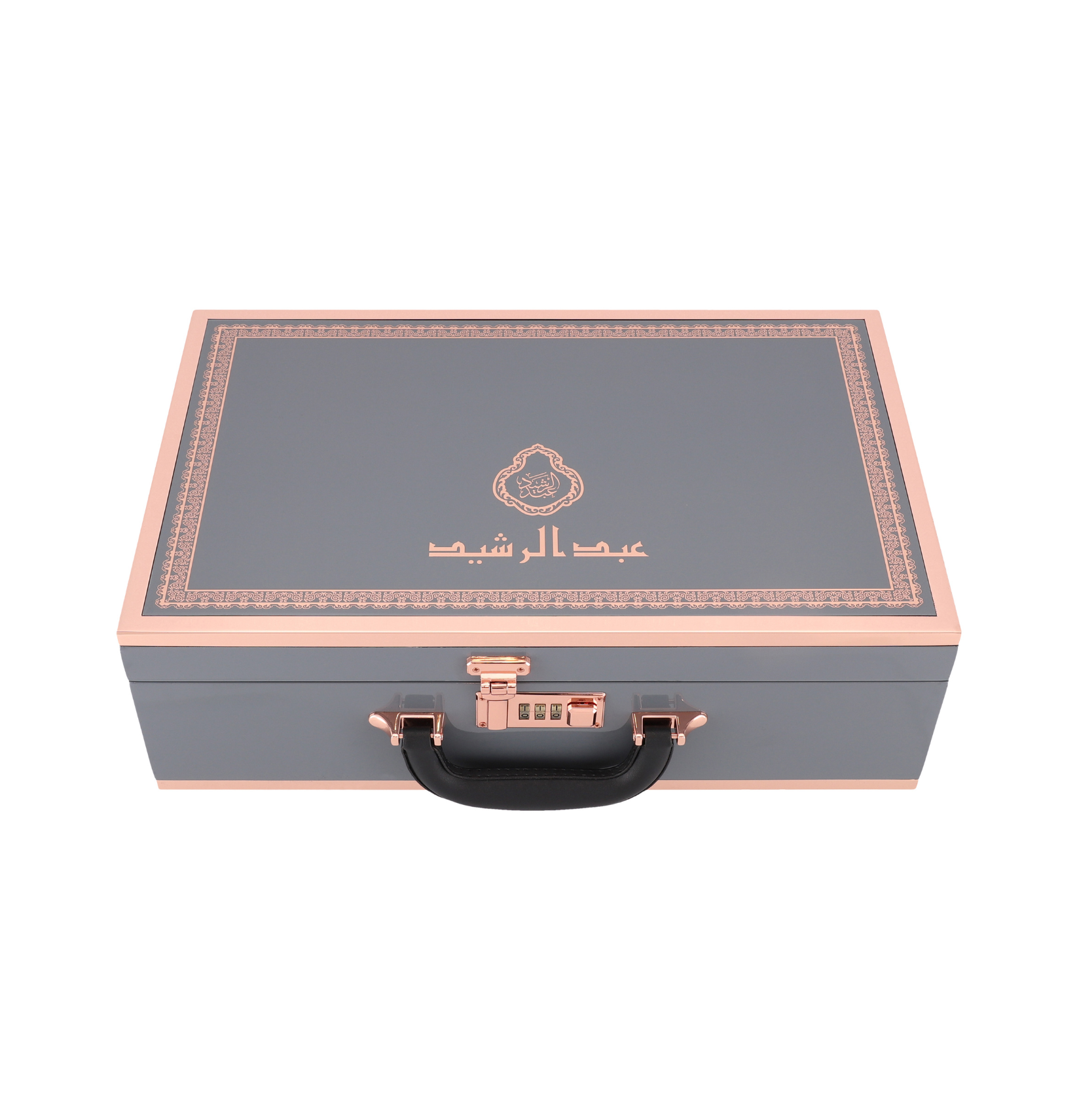 METAL MEDIUM BOX LIGHT BLUE