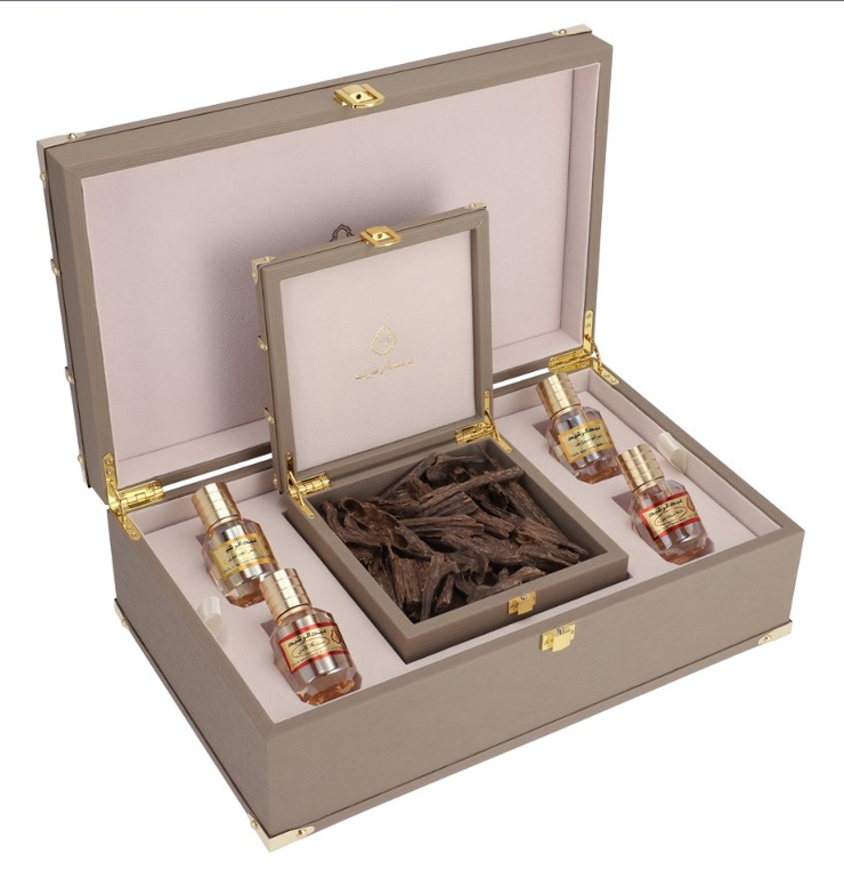 4 ATTAR RUBA TOLA OUDH BOX