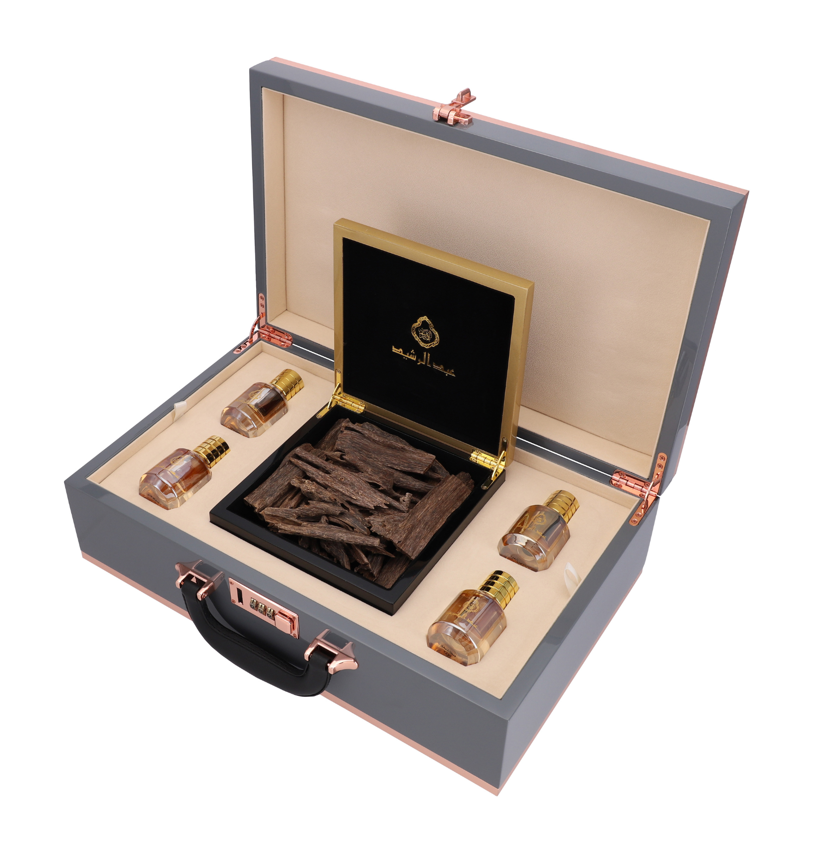 METAL MEDIUM BOX LIGHT BLUE